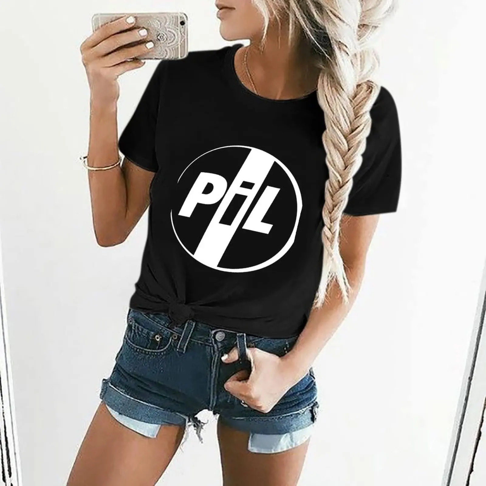 Public Image Limited T-Shirt funny tops tees t-shirt dress for Women graphic