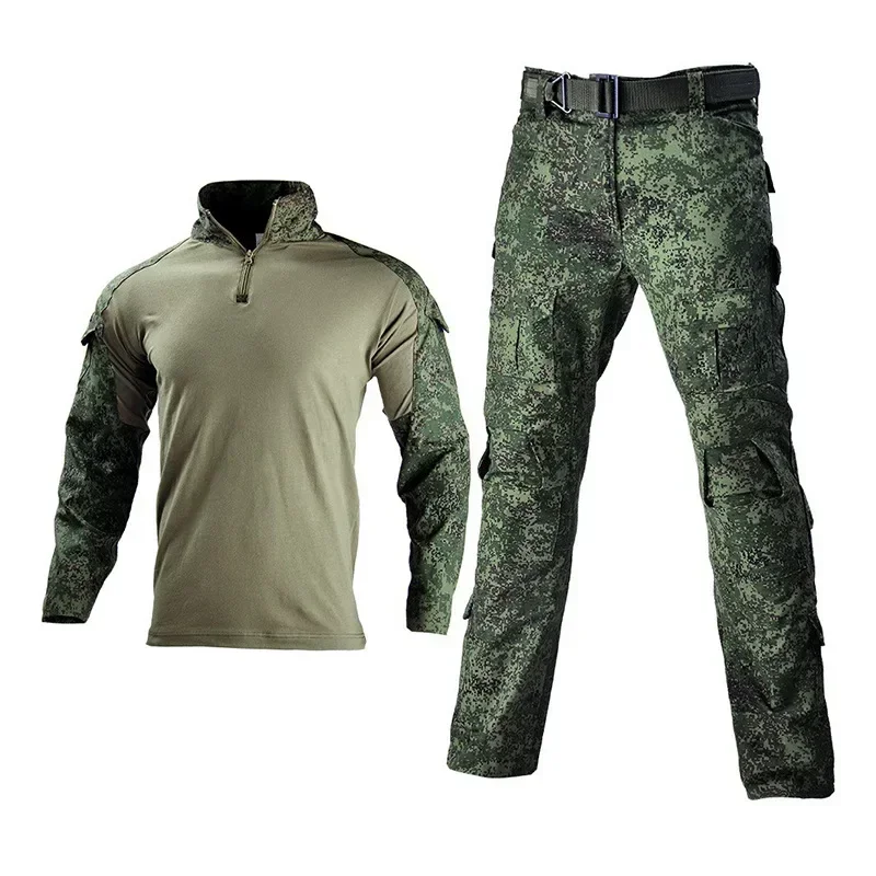 Hot-selling High-quality G2 frog suit training suit set male special forces outdoor development training camouflage suit