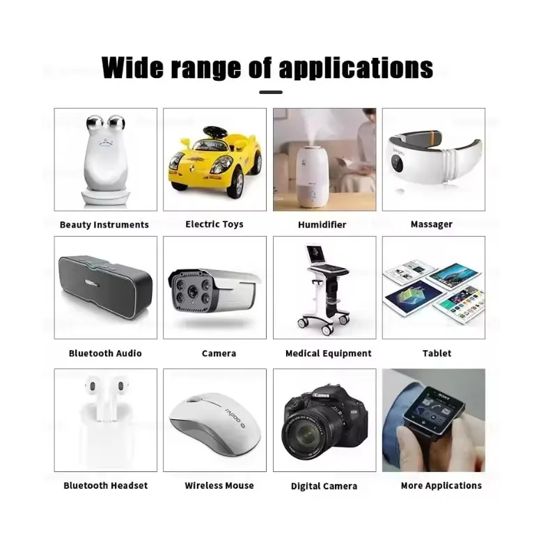 Li Po 103665 3.7V 3000mAh Battery Polymer Lithium Batteries for Bluetooth Keyboard Tablet PC Dvd Speaker Digital Camera