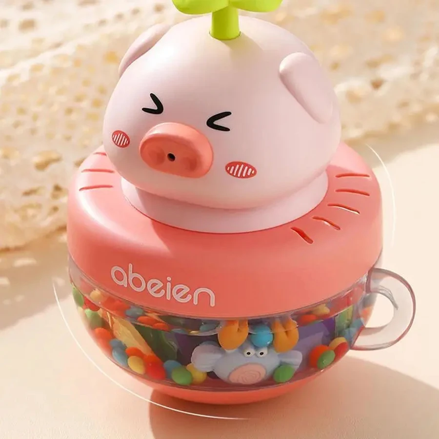 Amphibien spielzeug Kleinkind kriechen Schaukel Bad Spielzeug Spritz spielzeug mit Glocke Junge Badewanne Bad Dusche Becher Bad Spielzeug (voll qualifiziert)