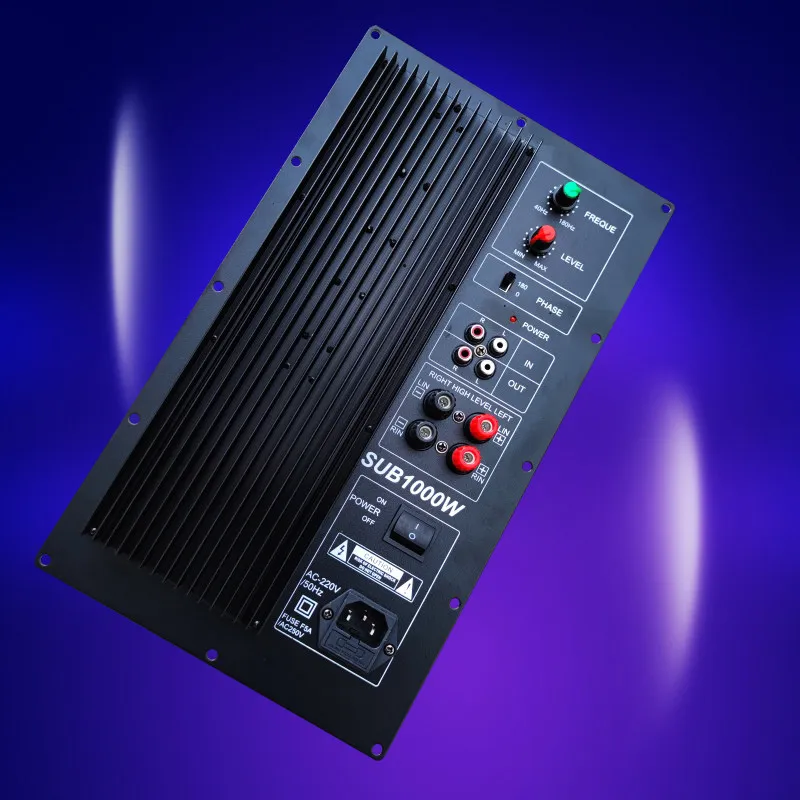 

2026NEW SUB1500W high-power subwoofer amplifier board SW18-inch bass pure active subwoofer bass 8 large tubes