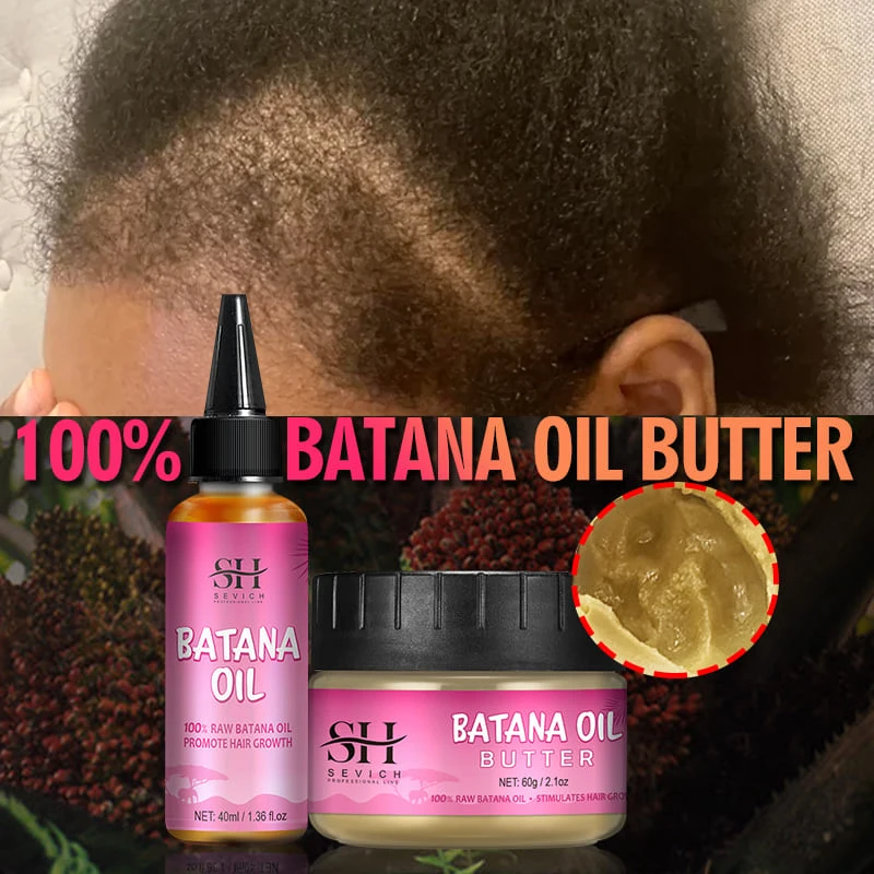 100% Pure Batana Oil For Hair Growth Scalp Massage Oil Natural Batana Butter For Black Women Anti Hair Loss Treatment Hair Care