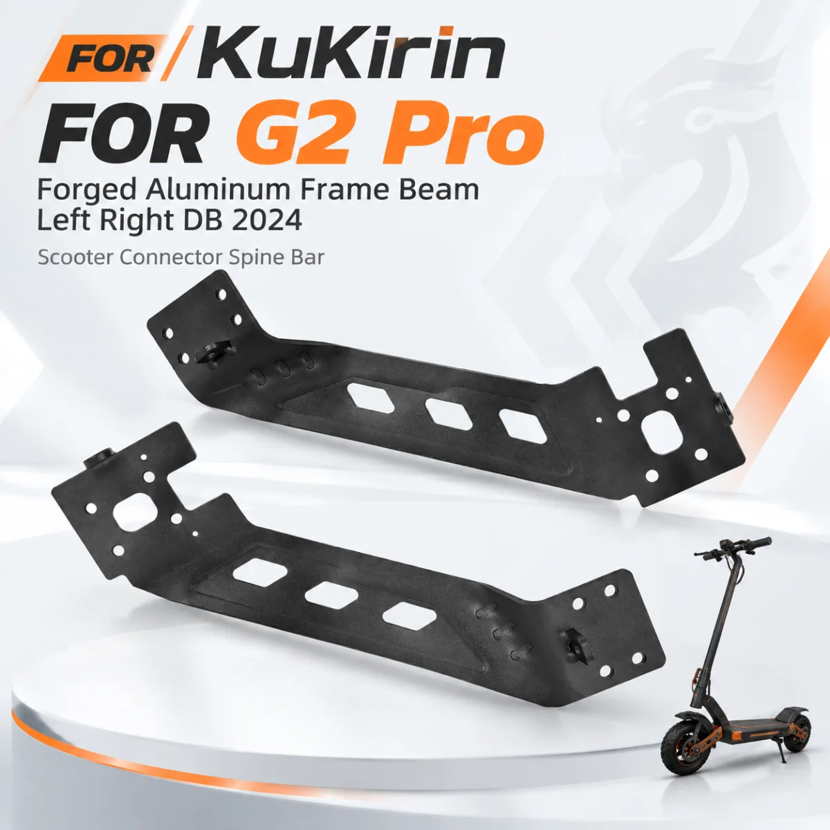 Forged Aluminum Frame Beam Left Right DB 2024 Kukirin G2 Pro Scooter Connector Spine Bar