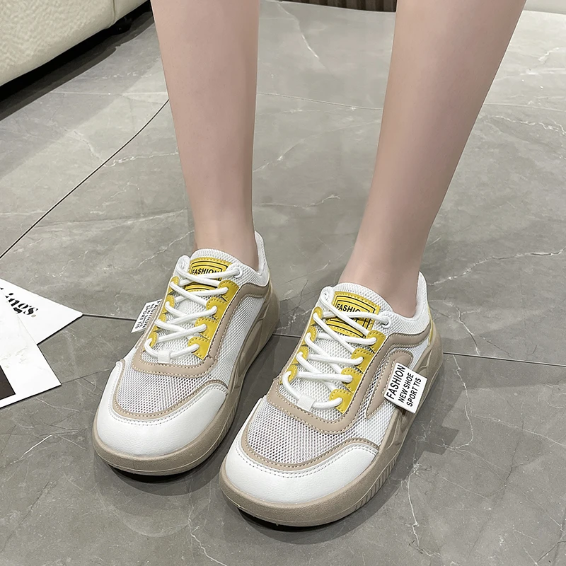 New Women Casual Sneakers Sports Shoes Walking Comfortable Breathable Breathable Outdoor Running Hiking Walking Vulcanize Shoes