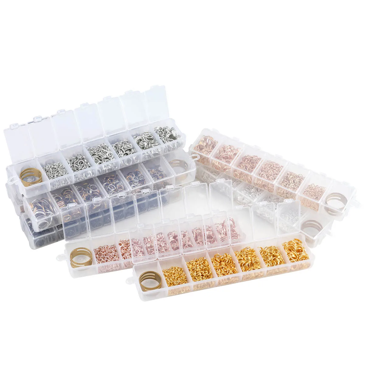 1 Box Open Jump Rings Set for DIY Kit