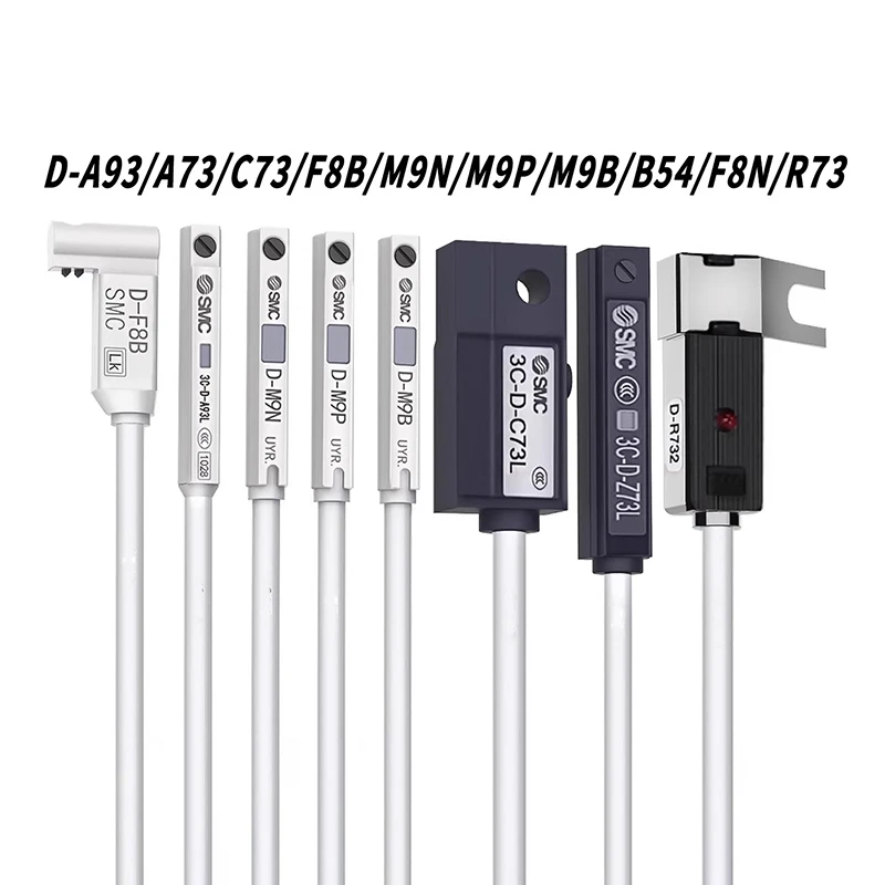 Cylinder Magnetic Switch Sensor SMC CS1-U/J/F/G/DMSG Two- and Three-wire Proximity Sensor D-M9B/A93