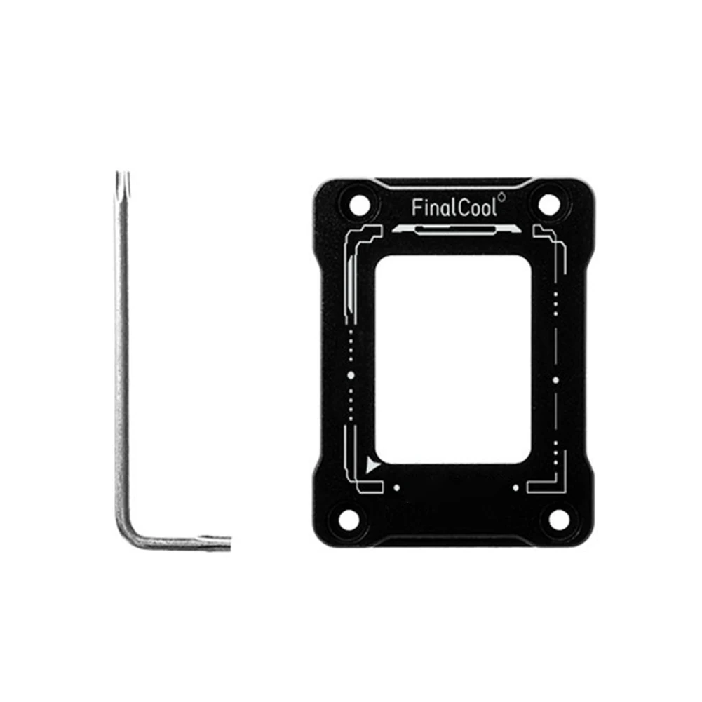 FinalCool Aluminum Alloy CPU Bending Corrector Frame for LGA1700 Intel Gen 12