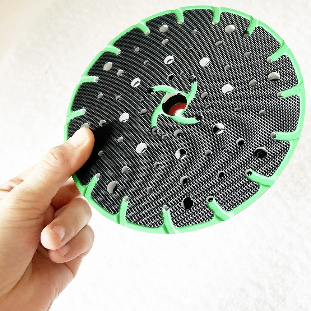 6 inch 150mm 17 holes Fischer Dry Grinder Universal Grinding Disc Polishing Machine Accessories Sandpaper Adhesive Disc