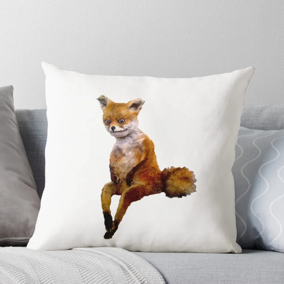 Stoned fox the Taxidermy Fox Meme Throw Pillow luxury throw pillow covers Sofa Cover Marble Cushion Cover Cushions