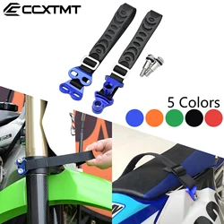 Motocycle CNC Front & Rear Rescue Pull Strap Sling Belt For Honda KTM Kawasaki Suzuki Yamaha YZ250F YZ450F YZ25X YZ450X 125-500
