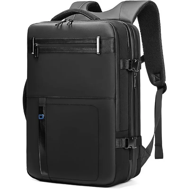 Men's Laptop Backpack Carry-On USB Charging Port Expandable Business Travel Weekend Casual Bag for 17.3 Inch Laptop