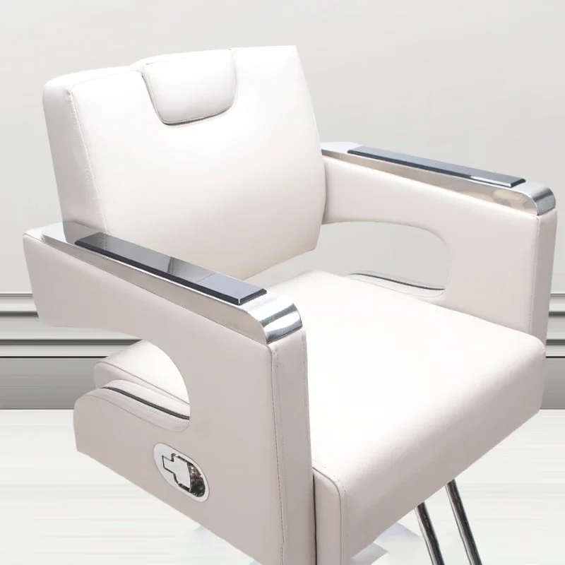 معدات الحلاقة كرسي الحلاق الفاخر منتصف القرن الحديثة الكلاسيكية كرسي صالون تجميل الراحة التجاري أثاث صالون Stoel #5
