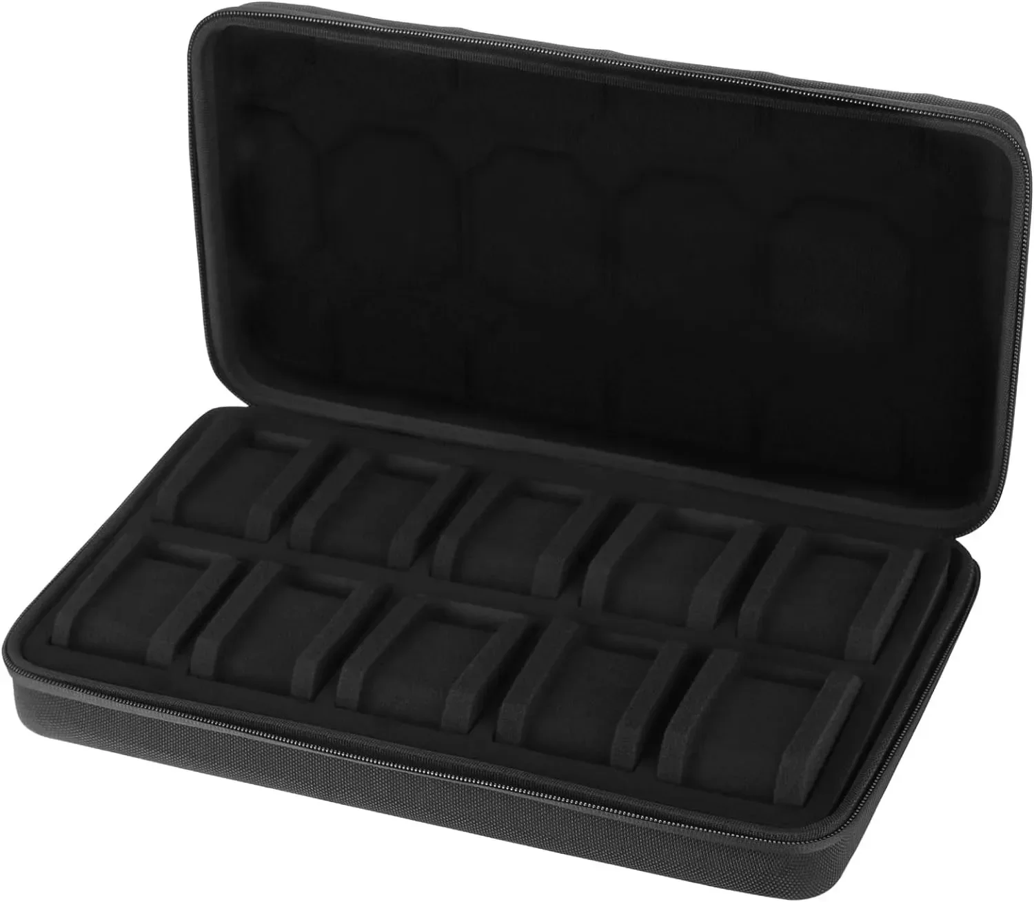 10-slots horlogebox organizer draagbare rits horloge reisopbergdoos horloge display houder voor horloges en slimme horloges
