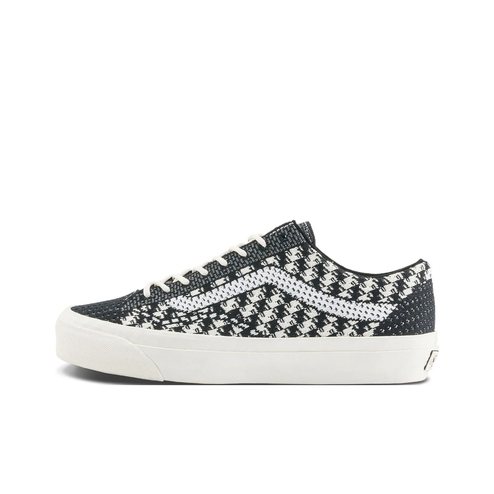 POIZON Vans Old Skool 36 Engineered Knit 'Preto e Branco'