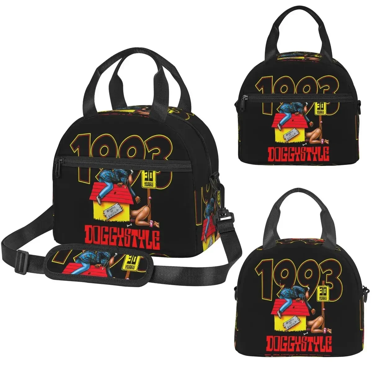 Snoop Dogg Doggystyle Music Rapper Insulated Lunch Bag for Kids School Cooler Thermal Box Tote Portable Lunch Boxes