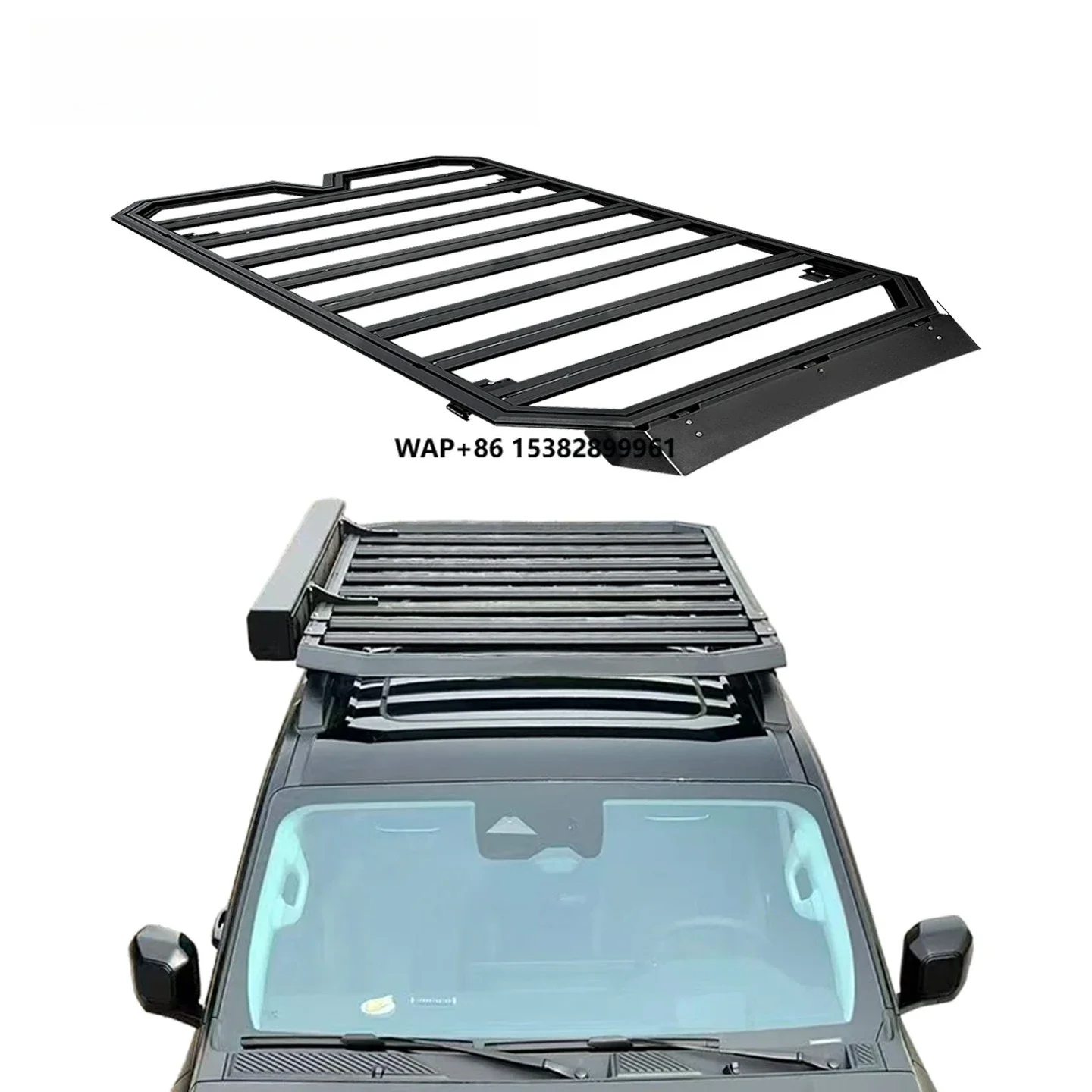 

Car Roof Rack Aluminum Alloy No - Drill Installation Tent Mounting No-drill Installation Windproof and Rainproof