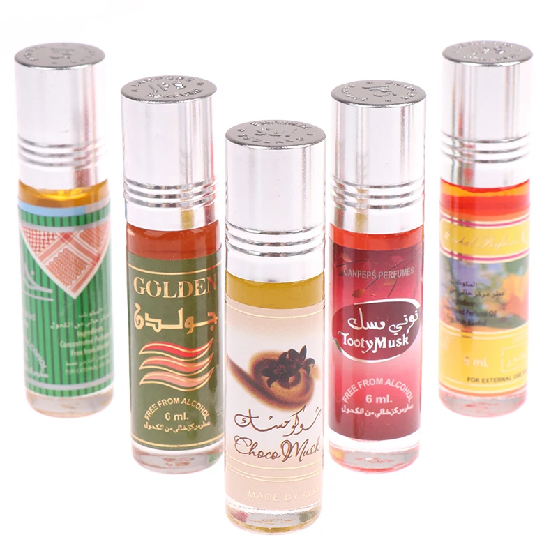 Rolo muçulmano de 6ML em perfume fragrância essência óleo corporal perfumado fragrância duradoura