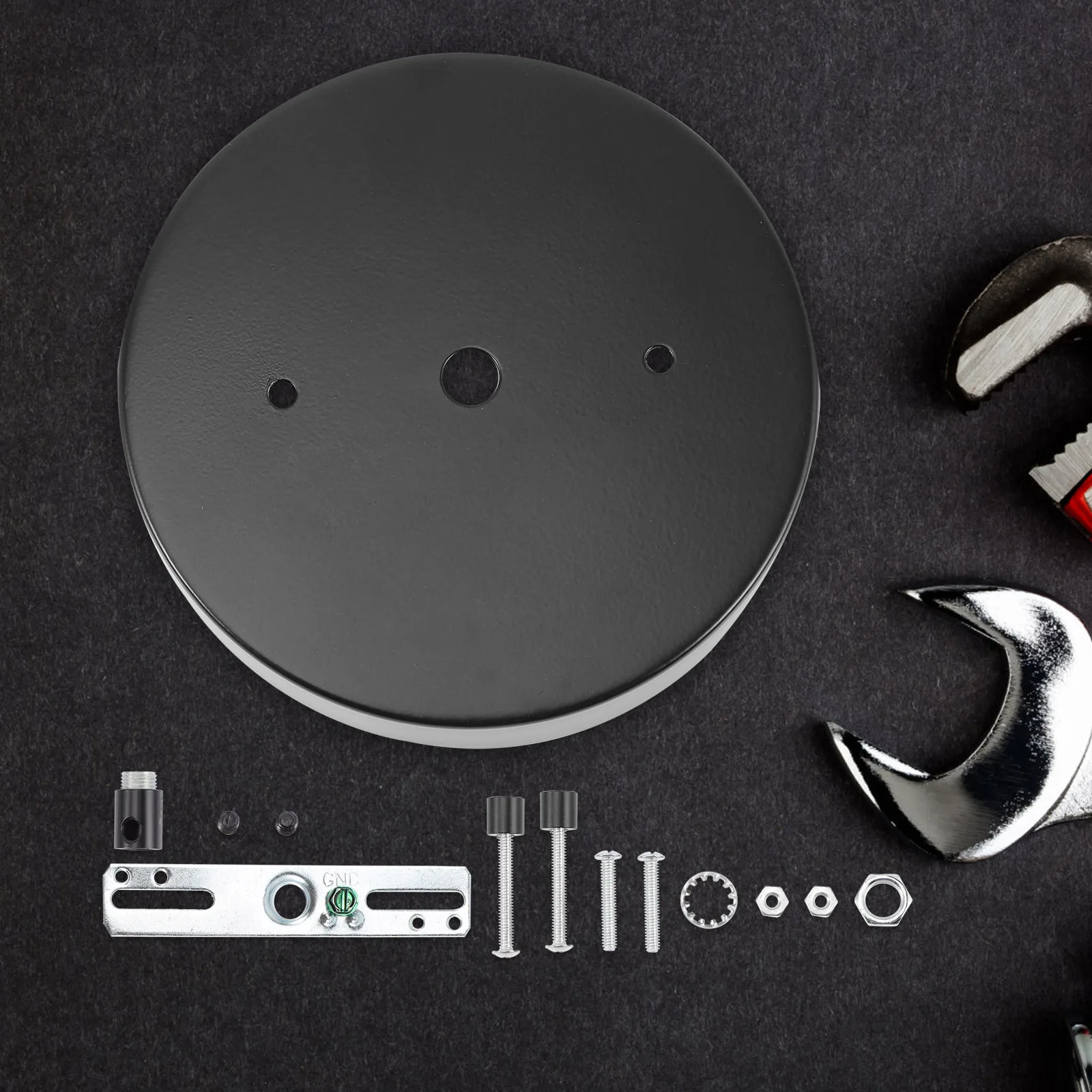 

1 set 1 Set Ceiling Light Canopy Kit Chandelier Mounting Plate Replacement For Pendant Lighting Fixtures Cover Plate