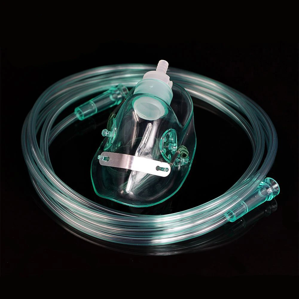 Imagem -02 - Nebulizador de Oxigênio Máscara Atomizada Copo Tubo Inalador Conduit Respiração Infantil Clínica Hospitalar Assistência Médica Vaporizador Respirador Criança Adulto