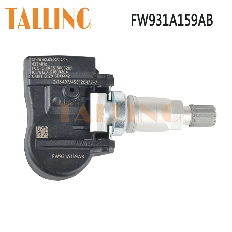 FW931A159AB Датчик контроля давления в шинах TPMS 433 МГц для Land Rover Discovery 3 4 Sport Range Rover Freelander 2005-2015