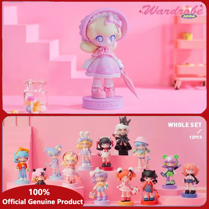 

AZURA Wardrobe Series Genuine Blind Box Toys Kawaii Anime Action Figure Caixa Caja Surprise Mystery Box Dolls Girls Gift