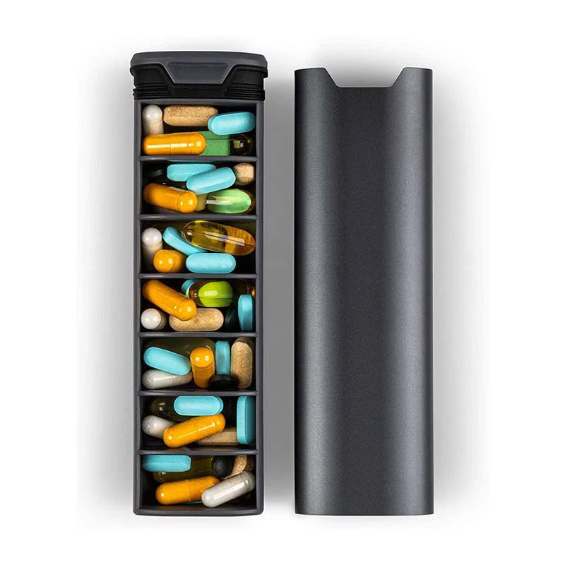

Medicine Kit Portable Packing Portable Small Mini Advanced Timed Travel Avoid Light