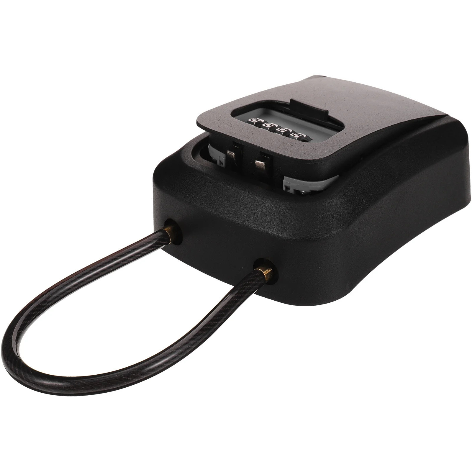 

Wall Mount Key Box 4-Digit Combination Lock for Exterior Doors Secure Key Storage for Schools Nursing Facilities