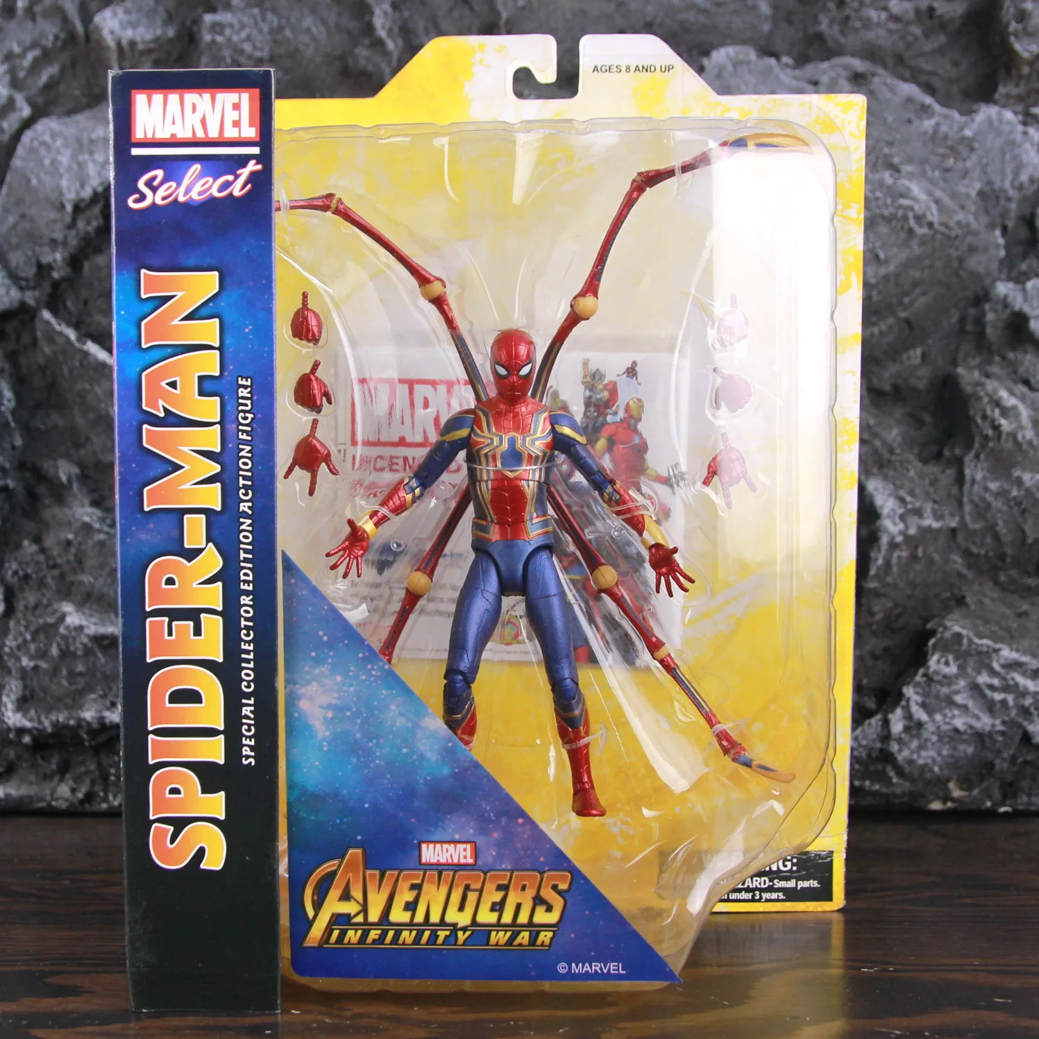 Ms select-マーベルアベンジャー3アクションフィギュア,インフィニティ