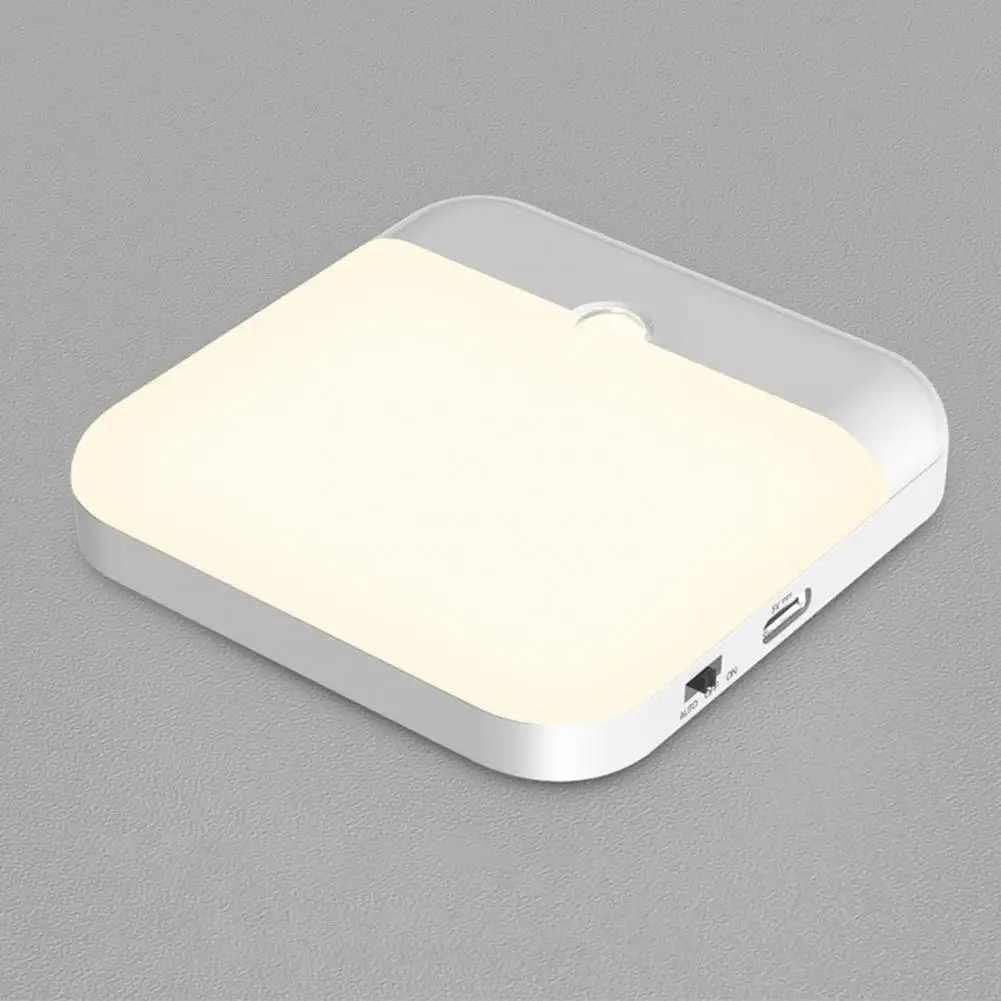 Body Sensor Light Battery Operated Led Light Rechargeable Wireless Led Night Light with Body Sensor for Cabinets Super Bright