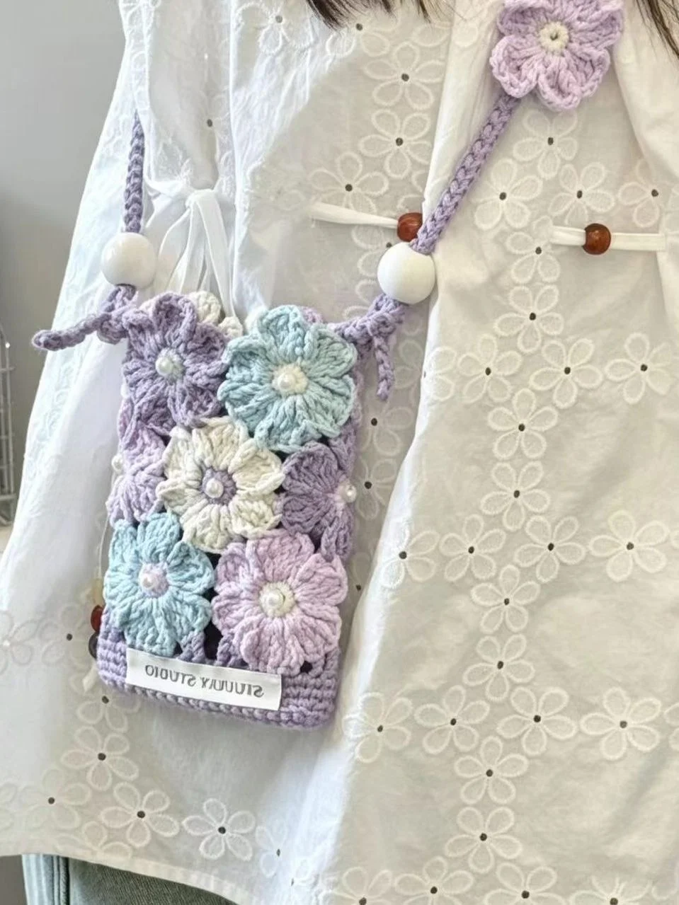 bolsa-para-celular-com-flores-de-primavera-kit-de-material-diy-para-trico-artesanal-bolsa-de-armazenamento-para-celular-em