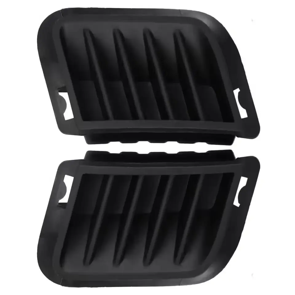 Front Fog Light Block Cover Black Light Grille Bar Side Cover for Hyundai Sonata NF 865233K000 865243K000