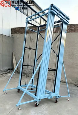 Electric Scaffolding 8 Meters Electrically Mobile Telescopic Lift Platform Painter Wall Decoration Scaffold