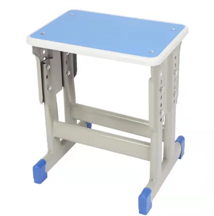 

School Desks Chair Square Stool Home Training Desk Class Work Steel Wood Bench