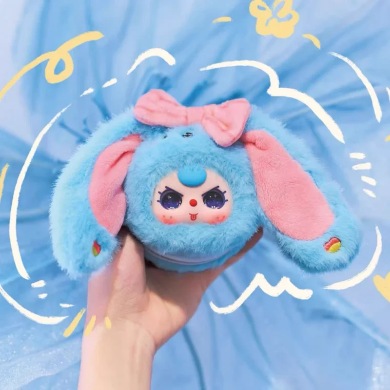 Nowa Oryginalna Seria Lusterka Kosmetycznego dla Niemowląt Trzy Winylowe Lusterko do Twarzy Blind Box Urocze Przenośne Lusterko Niemowlę Trzy Mystery Box Śliczne Prezenty