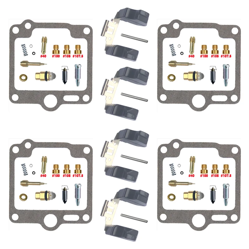 

Yamaha XJ 900 XJ900 XJ900F 1986-1992 Carburetor Repair Kit Float Parts 4sets