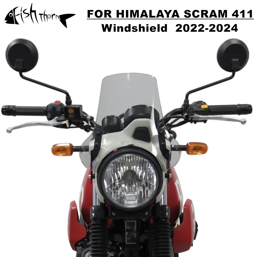 

Motorcycle Windshield Deflectors For Himalaya 411 Himalaya Scram 411 Scram411 SB6 2022 2023 2024