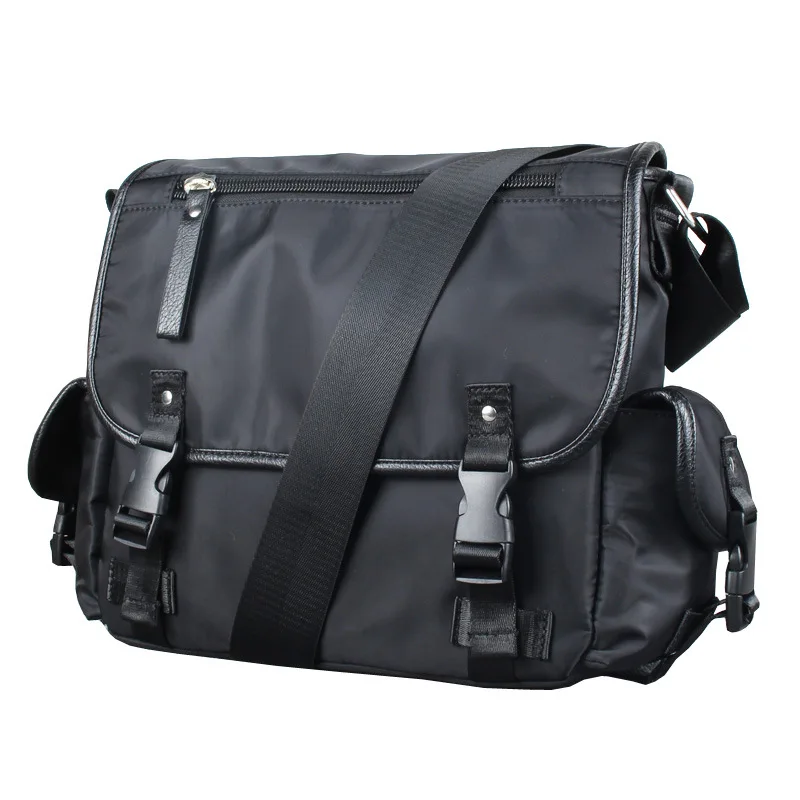 Men's Minimalist Large Capacity Water-Resistant Crossbody Bags Stylish Messenger Business Briefcase Single Shoulder Bag сумка 가방