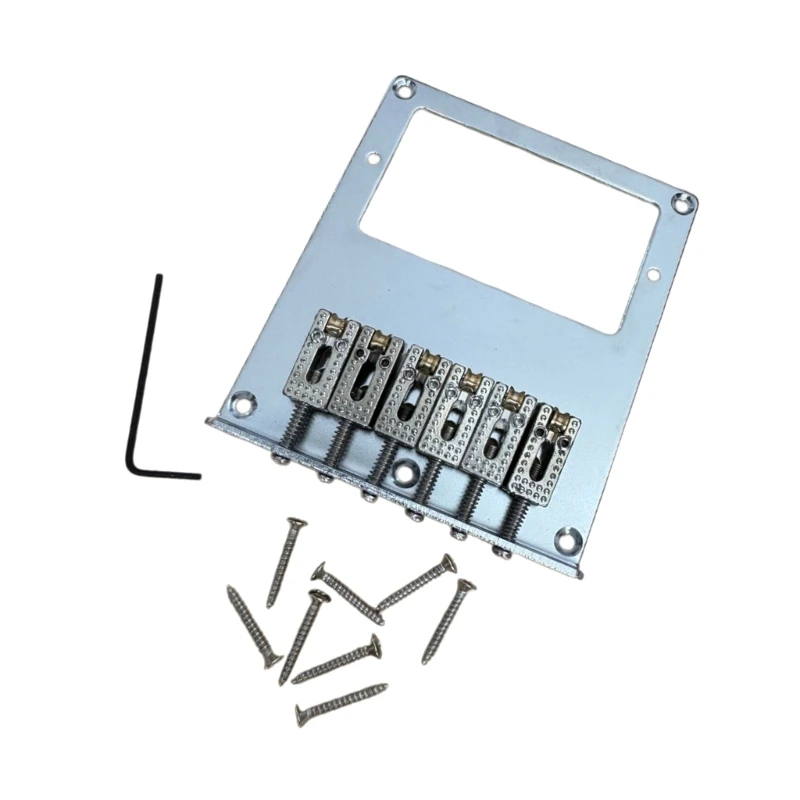 Replacement T Guitar Bridge Plate Hardware for Service and Upgrade