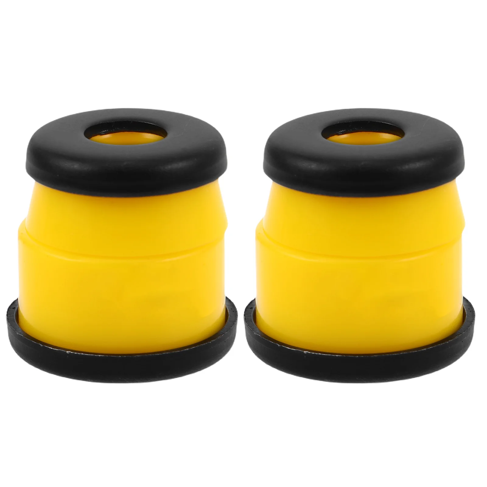 1 مجموعة لوح التزلج امتصاص الصدمات الأصفر بو البطانات الاهتزاز التخميد طوقا لشاحنة Longboard تصفح استبدال أجزاء