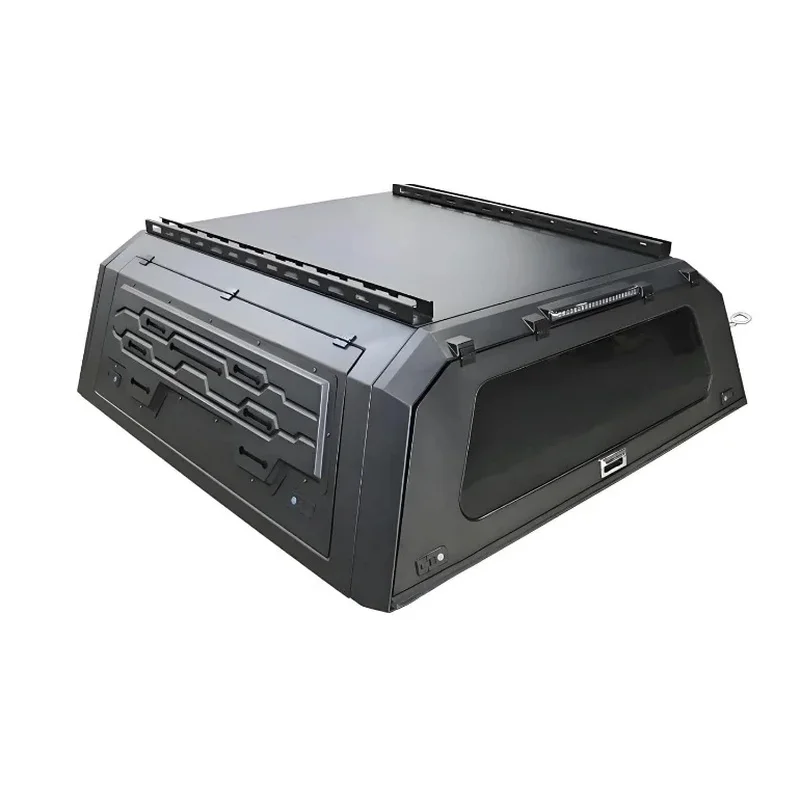 Firm Structured Pickup Hardtop Aluminum Alloy Waterproof Locking Wind Resnt Truck Canopy For F150 Offroad Travel