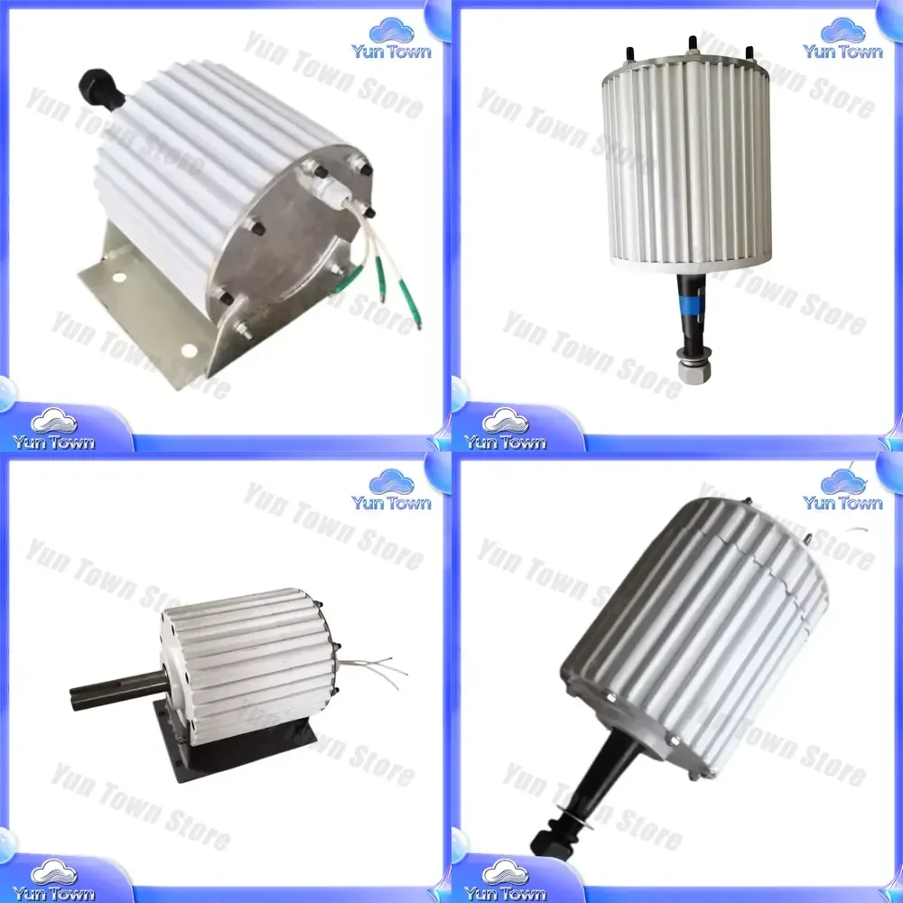 New PMG-L 2kw Infinite Magnet Small Dynamo Electric Generator Motor 48v 96v 120v 220v for Wind Generators for Off Grid Power
