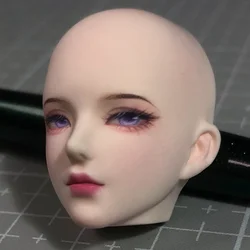 Ultra Light Clay Doll Correct Proportion Woman Face Silicone Mold DIY Polymer Clay Animation Character Face Outline Making Mold