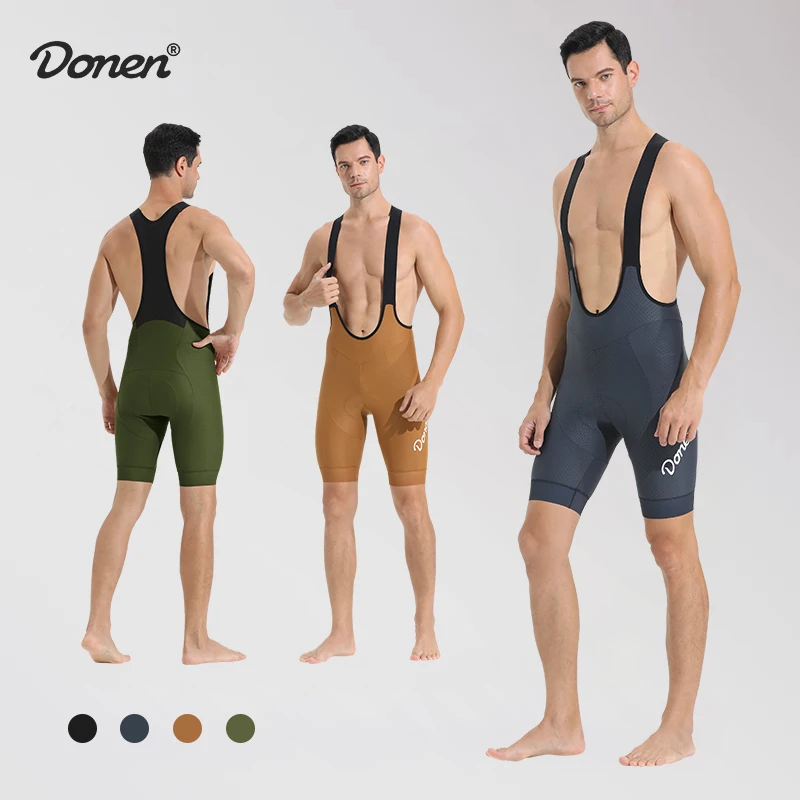 

DONEN велосипедные нагрудники мужские профессиональные дышащие солнцезащитные шорты с карманами велосипед дорожный велосипед MTB оборудование для верховой езды