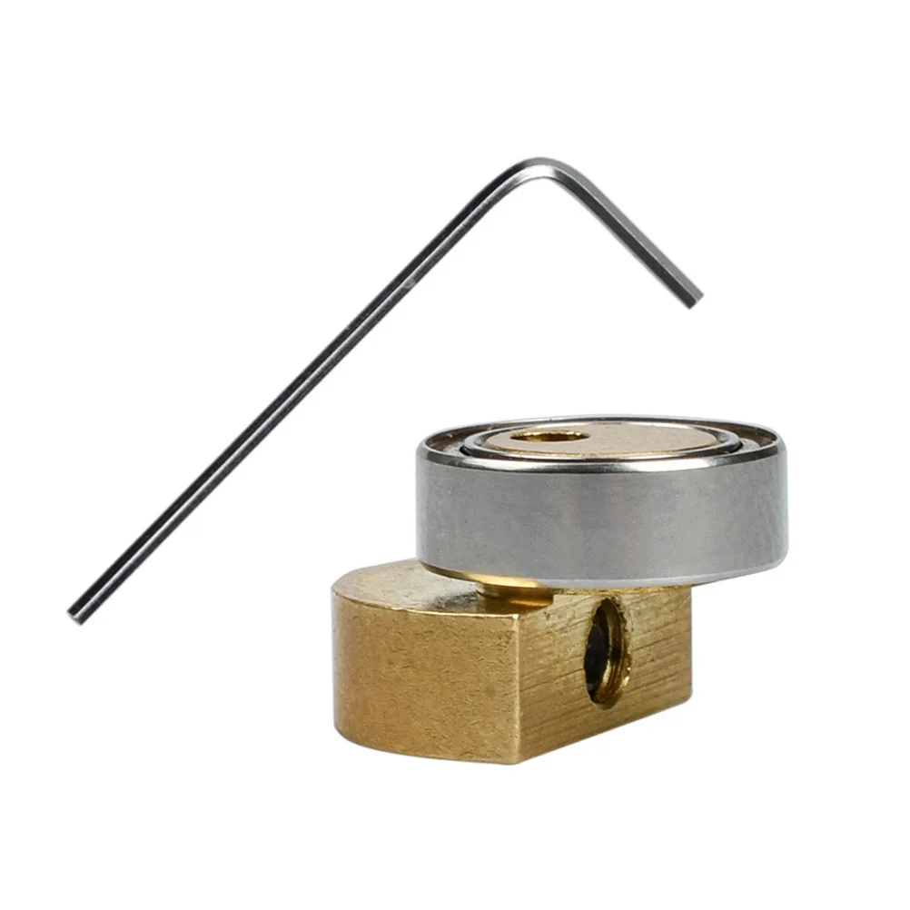 

1pcs Adjustable Stainless Steel Eccentric Wheel For Tattoo Machine Semicircle Design Durable Motor Accessory 1.5Mm Hex Socket