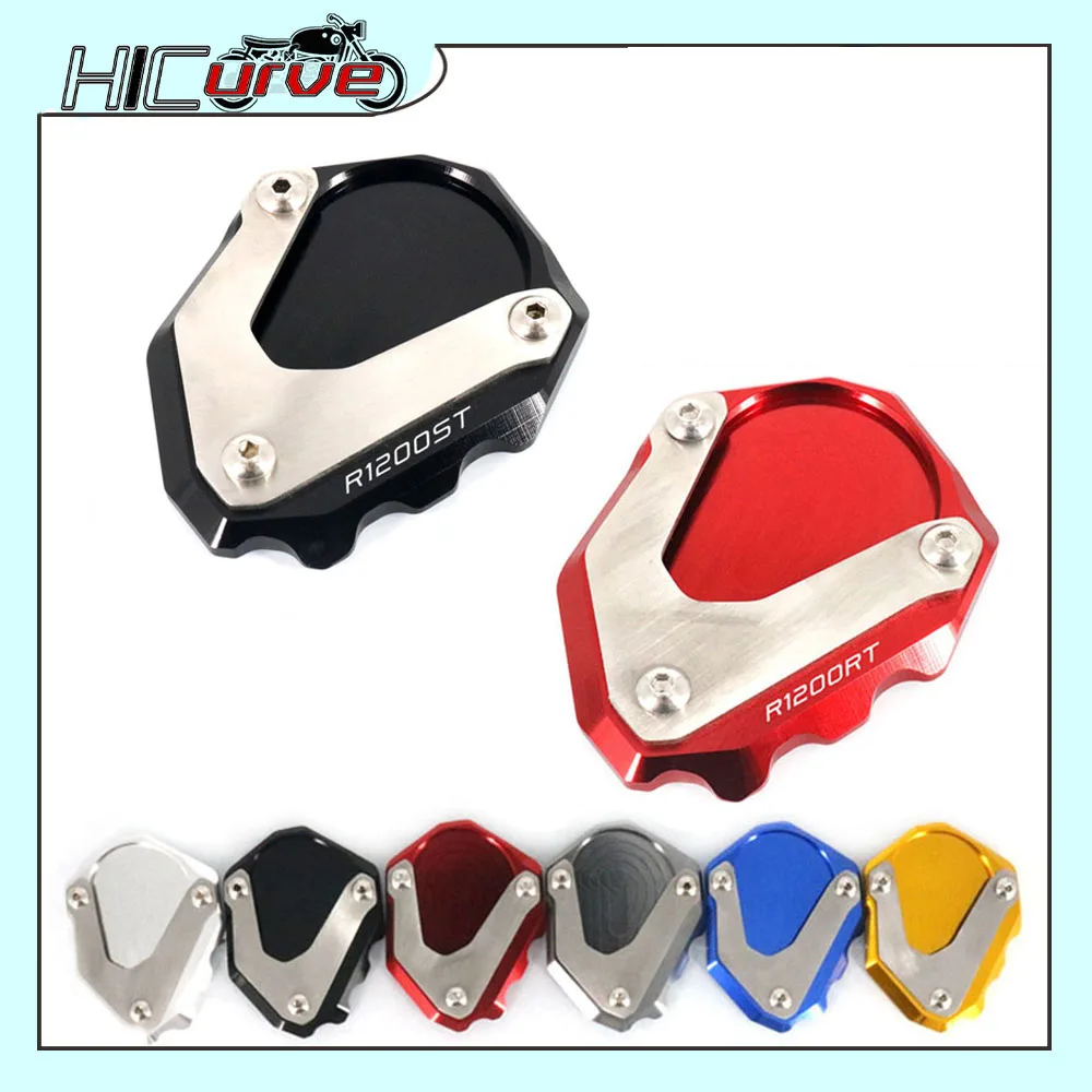 

Motorcycle CNC Kickstand Foot Side Stand Extension Pad Support Plate Enlarge Stand For R1200RT R1200 RT 04-13 R1200ST 03-07