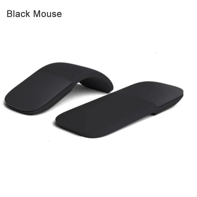 Elrcdnox Bluetooth 4.0 Drahtlose Maus 1600 DPI Folding Arc Touch Maus Schlanke faltbare stille Mäuse mit Touchscreen-Stift für MacBook Laptop 9