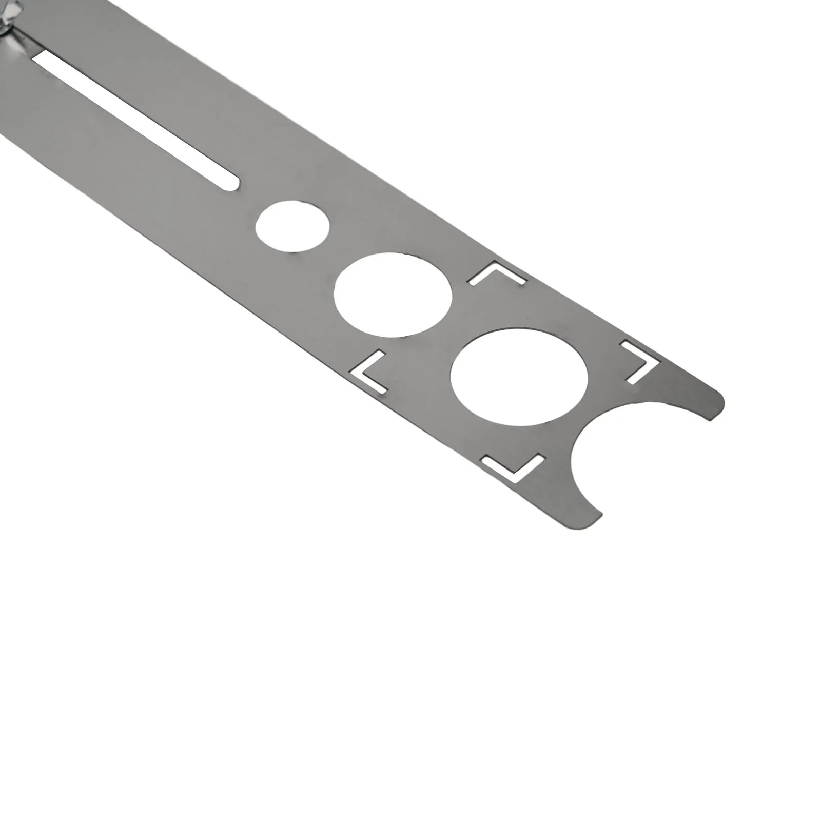 

Home Drilling Hand Tool Decorated Work Multifunction Ruler Easy to Use Punching Hand Tool for Precise Hole Positioning in Tiles