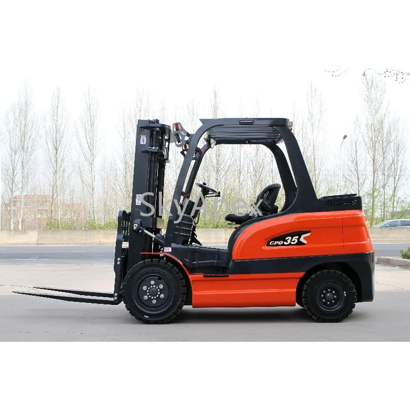 

3.5-Ton & 2-Ton Electric Forklift High Quality Lithium Battery Fast Charging Portable Design For Indoor Warehouse Free Shipping