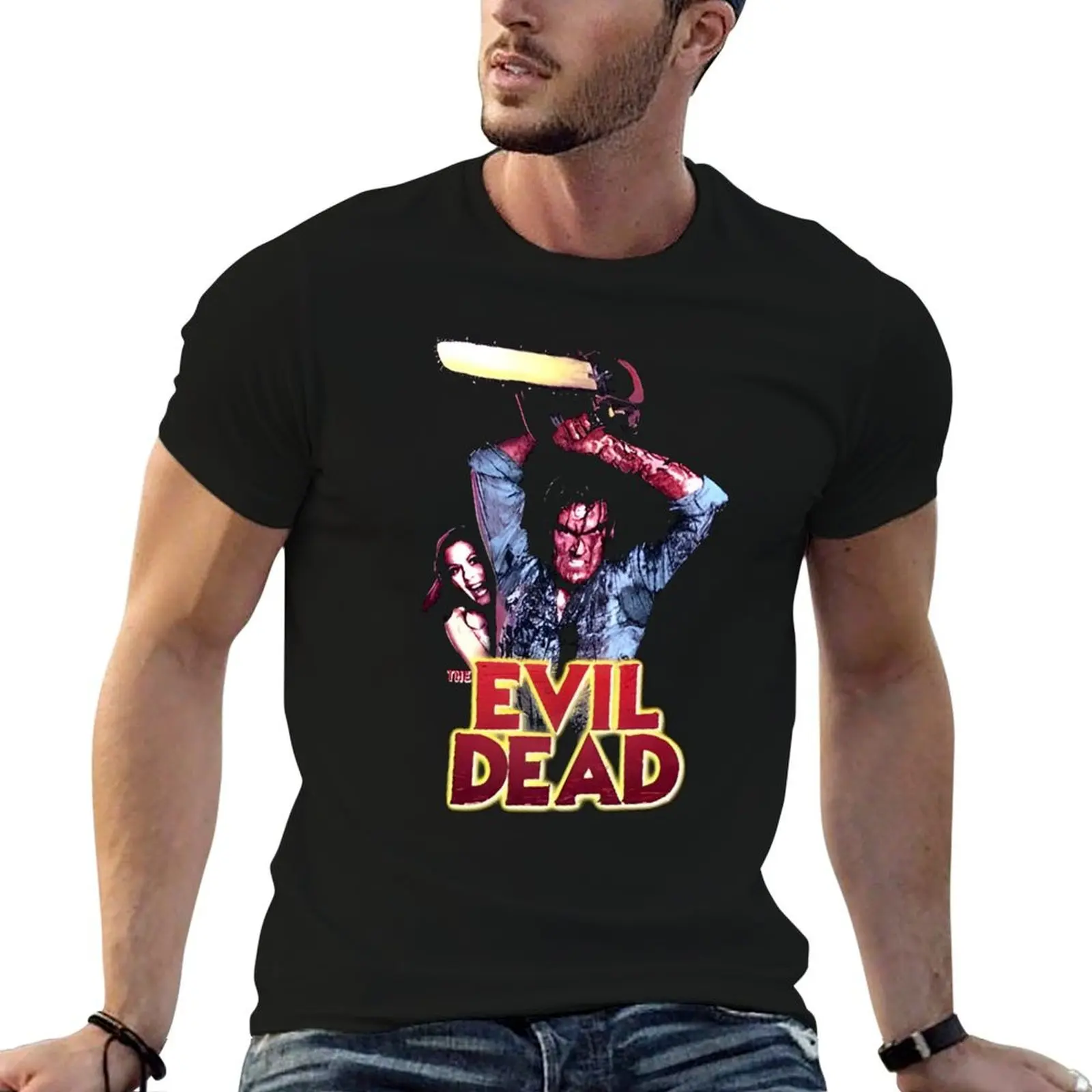 

Cute Evil Dead classic T-Shirt man graphic t shirt t shirts for man graphic funny t shirt man cotton T-Shirt