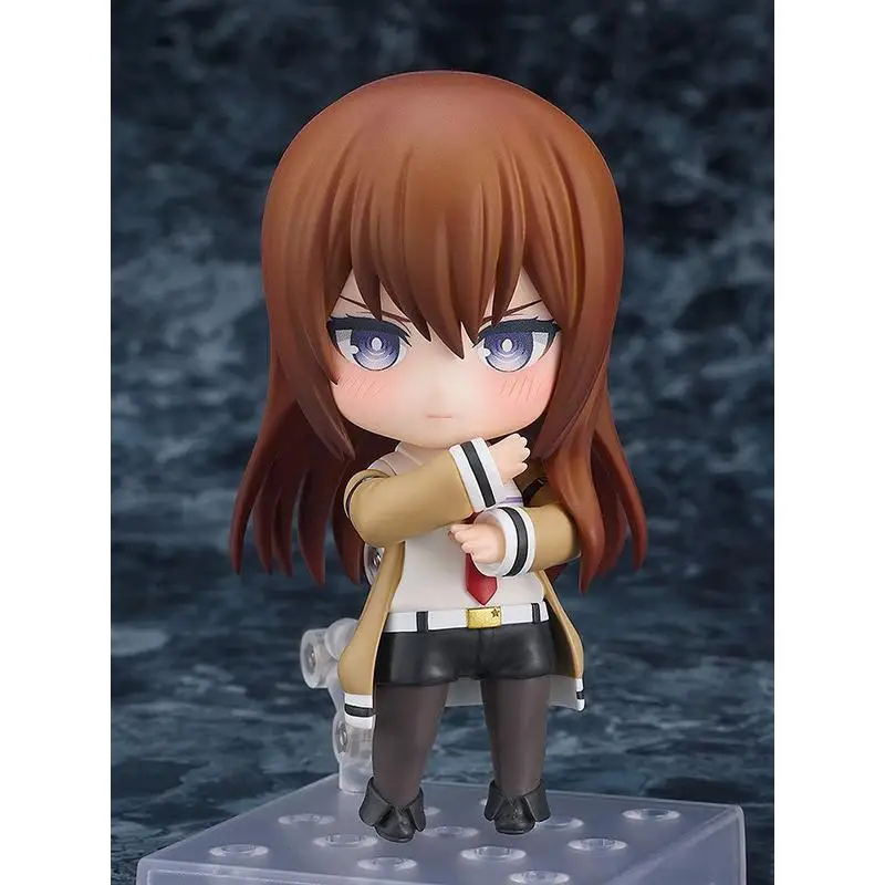 GSC Good Smile Original Nendoroid Steins Gate Makise Kurisu 2.0 2521 Action Figure Toys for Boys Girls Children Birthday Gifts